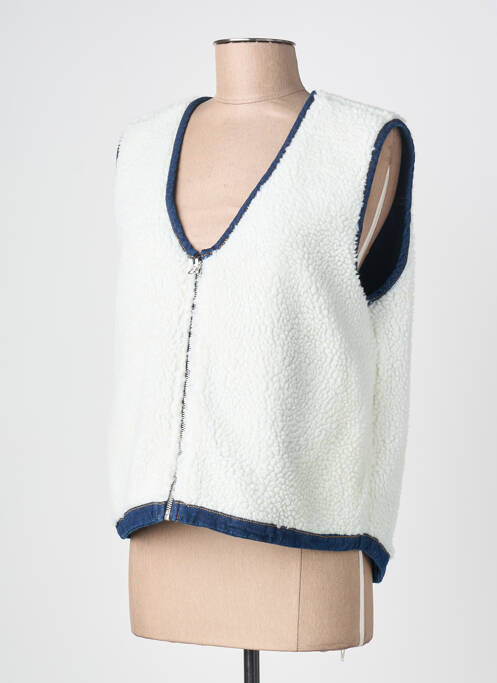 Veste casual coupe droite bleu VILA femme