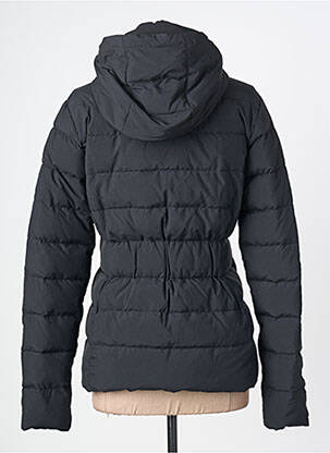 Doudoune poches a capuche noir SELECTED femme