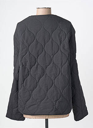 Doudoune poches sans capuche noir GRACE & MILA femme