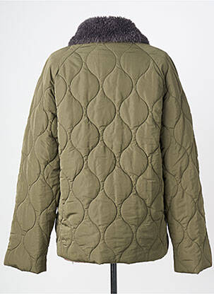 Blouson poches vert ICHI femme