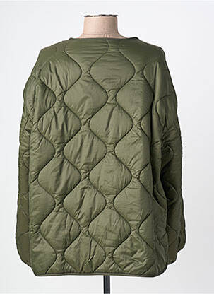 Doudoune manches longues sans capuche vert VILA femme