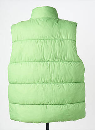 Doudoune poches sans capuche vert ICHI femme