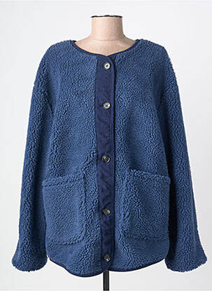 Veste casual col rond bleu B.YOUNG femme