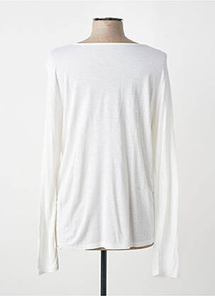 T-shirt manches longues manches longues blanc NICE THINGS femme