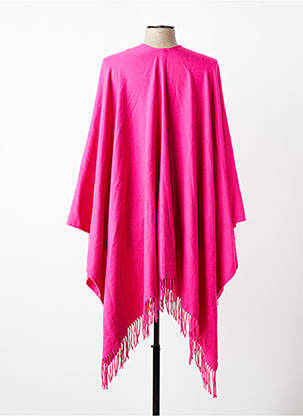 Poncho coupe ample rose STREET ONE femme