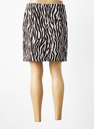 Jupe courte poches marron STREET ONE femme