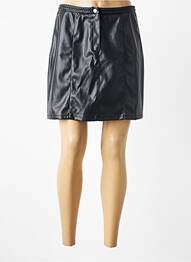 Jupe courte coupe droite noir VILA femme