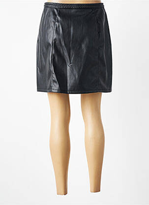 Jupe courte coupe droite noir VILA femme