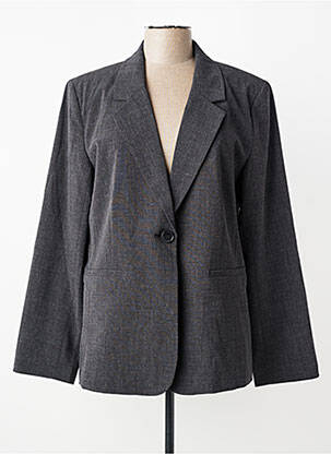 Blazer finition intérieure doublée gris B.YOUNG femme