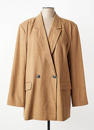 Blazer poignets boutonnés marron B.YOUNG femme