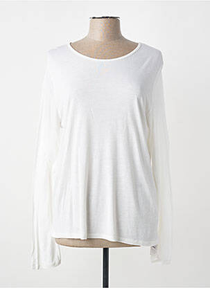 T-shirt manches longues manches longues blanc NICE THINGS femme