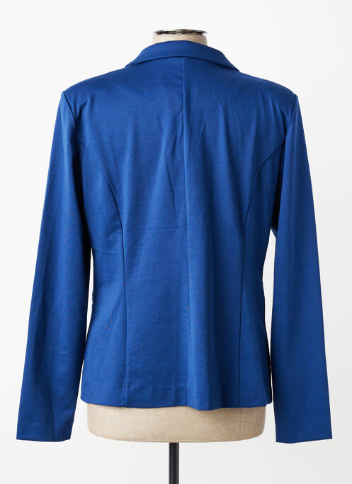 Blazer coupe cintrée bleu ICHI femme