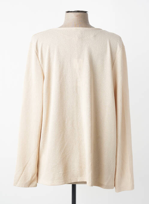 Gilet manches longues manches longues beige STREET ONE femme