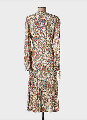Robe longue manches longues manches longues beige MKT STUDIO femme