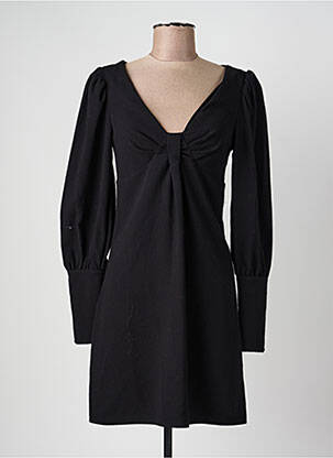 Robe courte manches longues manches longues noir VILA femme