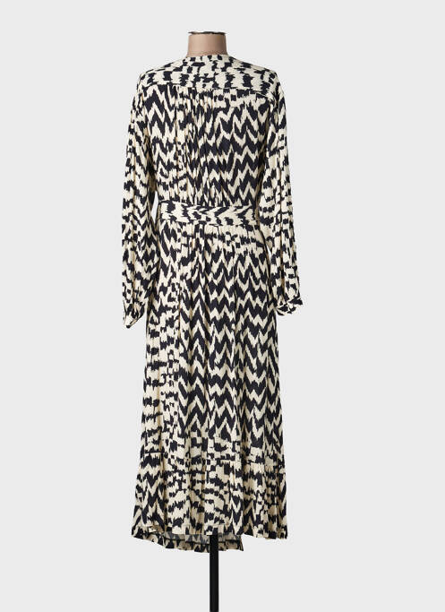 Robe longue manches longues manches longues noir LA PETITE FRANCAISE femme