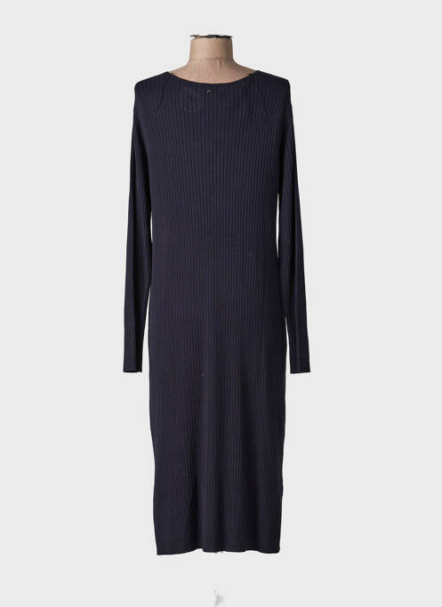 Robe pull col v manches longues noir VERA MONT femme