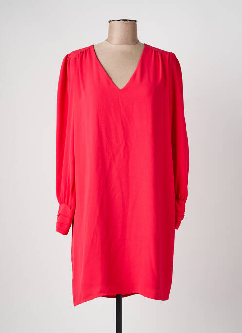 Robe courte manches longues manches longues rouge I.CODE (By IKKS) femme