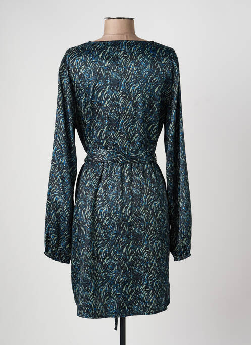 Robe courte manches longues manches longues bleu VILA femme