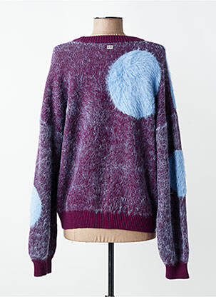 Pull stretch manches longues violet POM AMSTERDAM femme