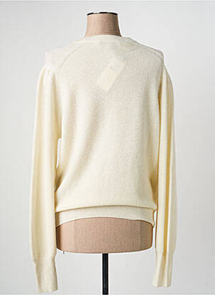 Pull coupe droite manches longues beige GERARD DAREL femme