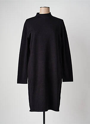 Robe pull col rond manches longues noir BETTY BARCLAY femme
