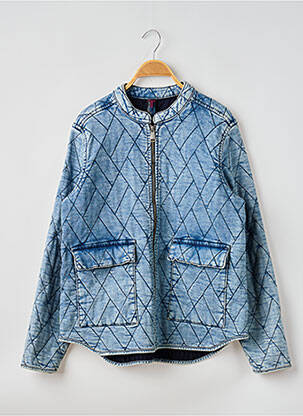 Veste casual col rond bleu CECIL femme