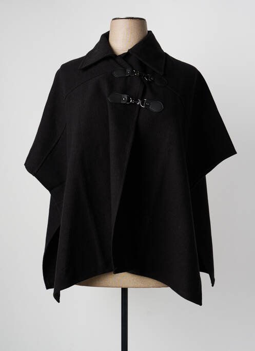 Poncho coupe ample noir VILA femme