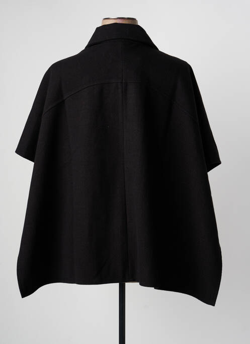Poncho coupe ample noir VILA femme