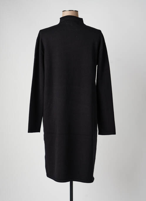 Robe pull col rond manches longues noir BETTY BARCLAY femme