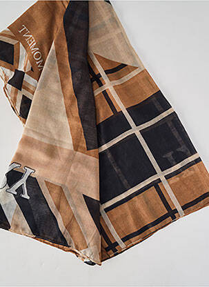 Foulard coutures renforcées marron BETTY BARCLAY femme
