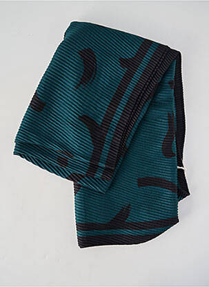 Echarpe imprimé fantaisie vert I.CODE (By IKKS) femme