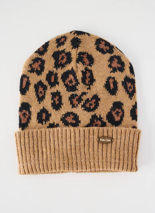 Bonnet marron PAKO LITTO femme