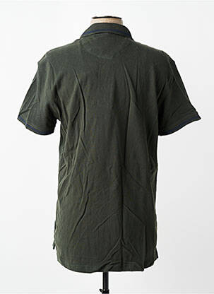 Polo coupe droite manches courtes vert DAYTONA homme