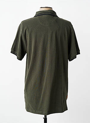 Polo stretch manches courtes vert DAYTONA homme