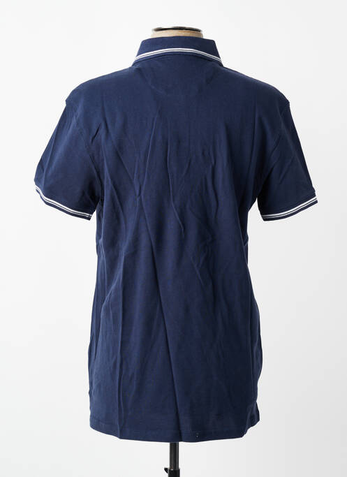 Polo stretch manches courtes bleu DAYTONA homme