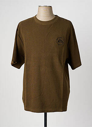 T-shirt coupe droite manches courtes vert DAYTONA homme