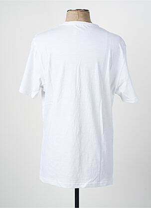 T-shirt coupe droite manches courtes blanc DAYTONA homme