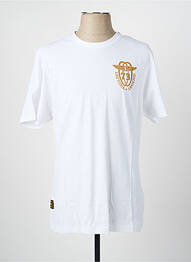 T-shirt coupe droite manches courtes blanc DAYTONA homme
