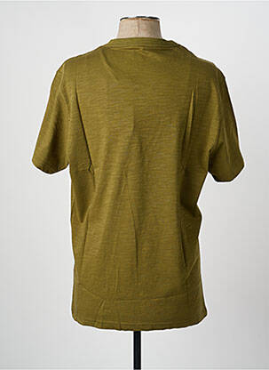 T-shirt stretch manches courtes vert DAYTONA homme