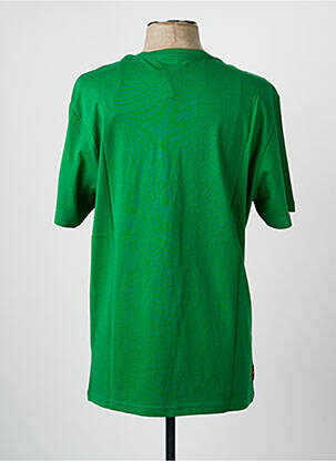 T-shirt coupe droite manches courtes vert DAYTONA homme