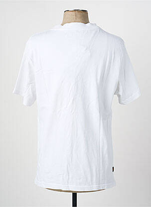 T-shirt coupe droite manches courtes blanc DAYTONA homme