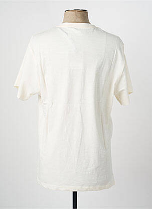 T-shirt coupe droite manches courtes beige DAYTONA homme