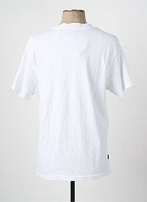 T-shirt coupe droite manches courtes blanc DAYTONA homme