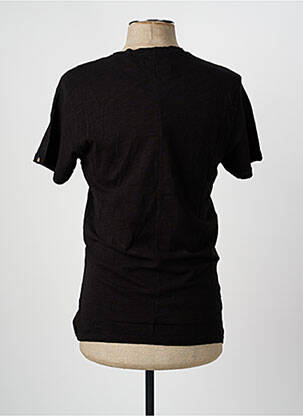 T-shirt coupe droite manches courtes noir DAYTONA homme