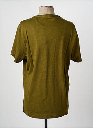 T-shirt stretch manches courtes vert DAYTONA homme