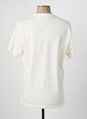 T-shirt stretch manches courtes beige DAYTONA homme