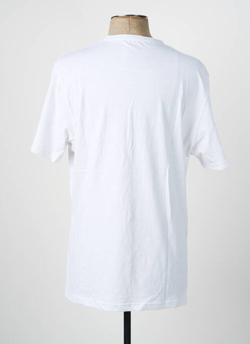 T-shirt coupe droite manches courtes blanc DAYTONA homme