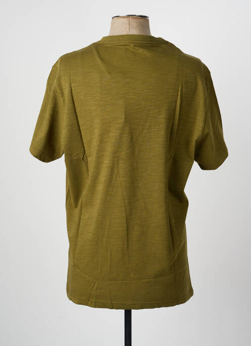 T-shirt stretch manches courtes vert DAYTONA homme