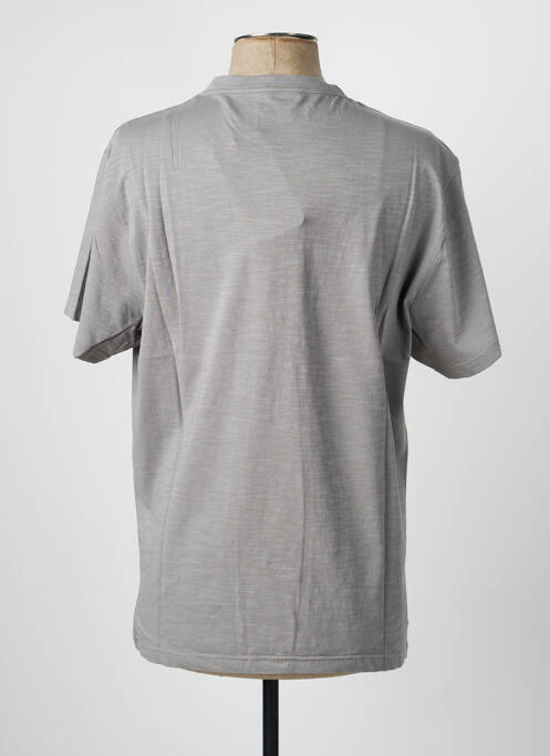 T-shirt stretch manches courtes gris DAYTONA homme